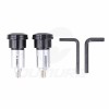 OUMURS Motorcycle 7/8" 22mm Handle Bar End Mirrors For For
