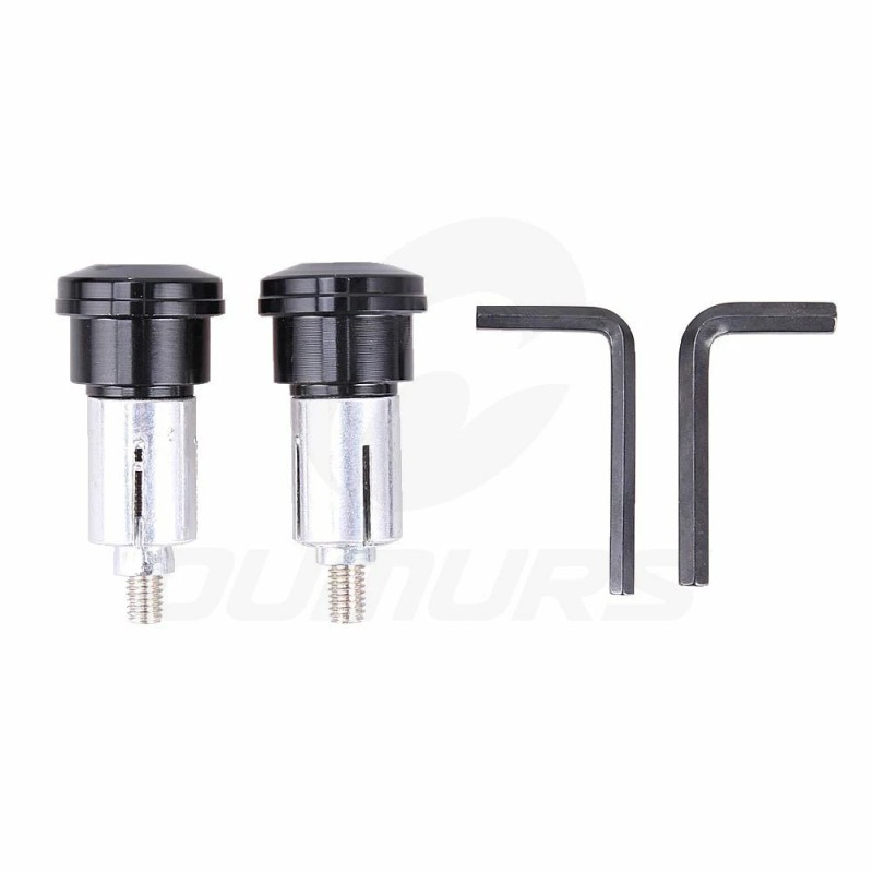 OUMURS Motorcycle 7/8" 22mm Handle Bar End Mirrors For For