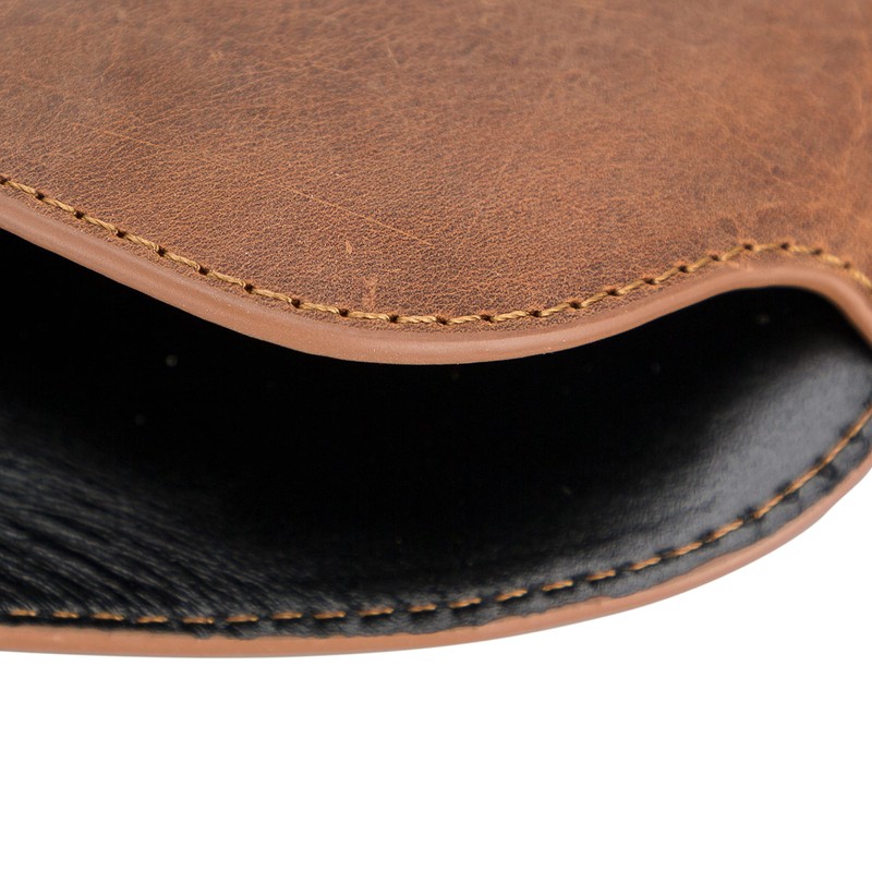 Solo Pelle Liestal Sunglasses Case Genuine Leather Portable Glasses Case