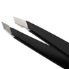 TWEEZERMAN Gear Tweezers for Men for Perfect Eyebrow Plucking, Slant