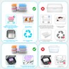 DaCool 4 Pack Kids Stainless Steel Snack Containers with Lids