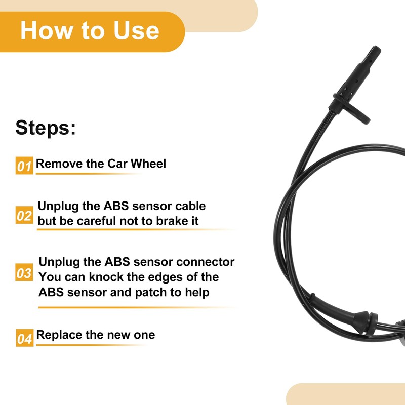 ABS Wheel Speed Sensor No.479104CE0A Front Left Right ABS Sensor