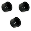 Plumbing Waste Reducer, 40mm to 32mm, Black Solvent Weld, Pack