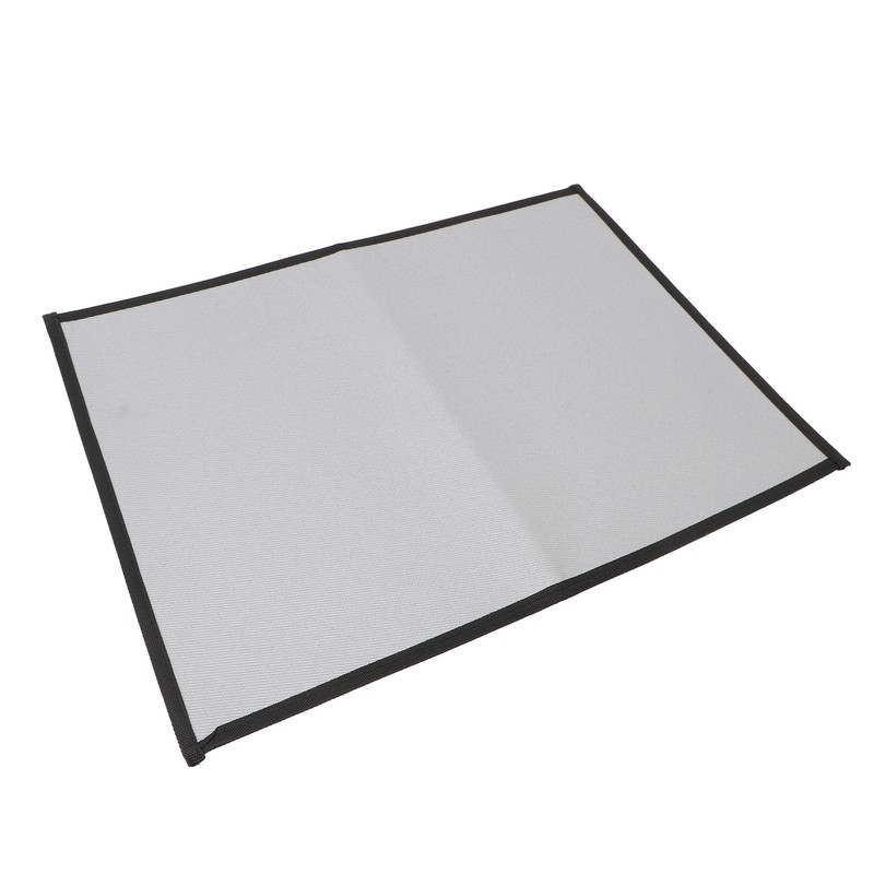 Fireproof Grill Pad Fiberglass Cloth Heat Resistant Foldable Square Fire