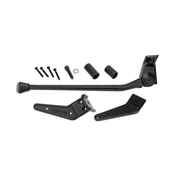 Greenfield Stabilizer Rear Mount Alloy ATB Kickstand, Black, Pouch Packaged