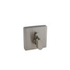 Design House 581835 Emblem Contemporary Square Single Cylinder Deadbolt, Satin