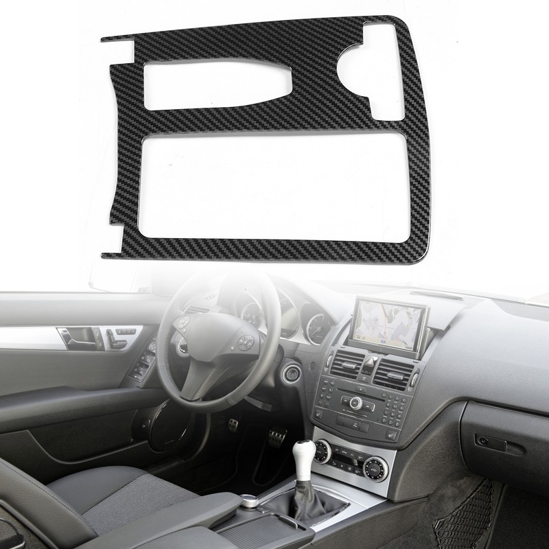 Center Console Cup Holder Bezel Trim 2046800307 Scratch Resistant Replacement