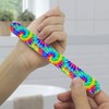 Tie Dye Pattern Double-Sided Nail File Emery Board Set 4