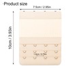 8PCS Bra Strap Extender 3 Hook/4 Hook/5 Hook, Women's Soft