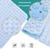 48 x 48 cm Shower Mat, Non-Slip Mat with Suction