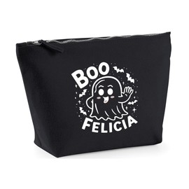 Hippowarehouse Boo Felicia Printed Make up Cosmetic wash Bag 18x19x9cm