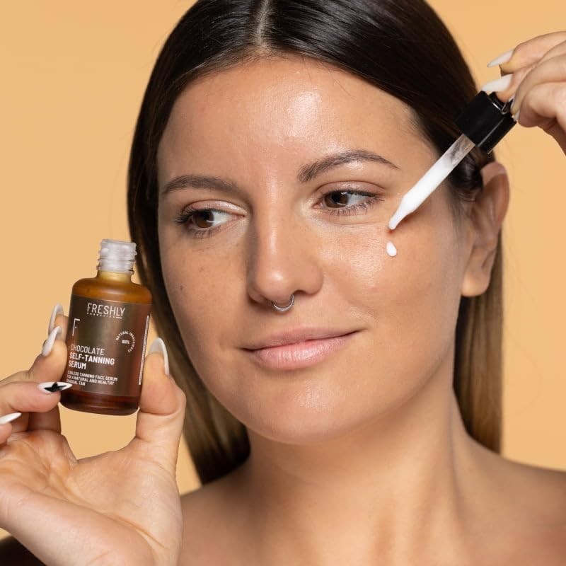 Freshly Cosmetics Self-Tanning Natural Self-Tanning Cream for Face 30 ml