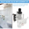 Zzyyldu 31705 RV Toilet Water Valve Kit,Rv Toilet Parts Replacement