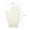FOMIYES Polyester Skin Exfoliator Glove Body Scrubber for Shower Exfoliating