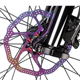 HOUSON bicycle disc, bicycle brake disc, stainless steel brake disc with 6 screws T25 for road bike, mountain bike, MTB, BMX bike 180mm