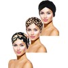 SATINIOR 3 Turbante para Mujer Capó Preatado Gorro de Dormir