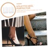 BESPORTBLE 12Pcs Non Slip Heel Covers Durable High Heel Protectors
