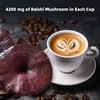 GANOHERB Mushroom Coffee Alternative Cappuccino Mix, Instant Coffee Drink with