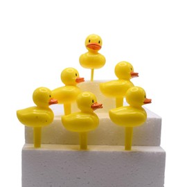 Oasis Supply Duck Cupcake Picks, 48-Pack