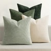 MIULEE Pack of 4 Couch Throw Pillow Covers 20x20 Inch