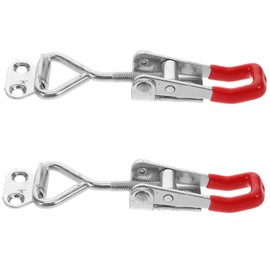 VILLFUL 2pcs Adjustable Heavy Duty Toggle Clamp Stainless Steel Drawer Fixing Clamp for Doors and Cabinets Quick Locking Mechanism Portable Fasteners