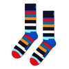 Happy Socks, 4 Pack Crew Socks with Gift Box Mixed