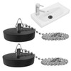 Drain Plug, Pack of 2 Plugs for Sink, Diameter 40-45
