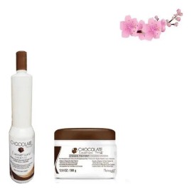 Kit Lassio Tratamiento Nutrapel Chocolate (shampo De Litro)