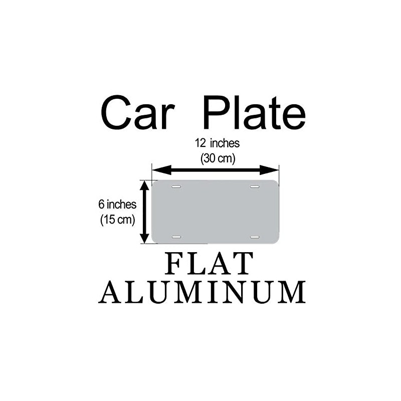 Blue Egypt Novelty Car Auto License Plate