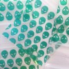 1515 Apple Mini Ziplock Baggies Green Alien Design 100 Bags