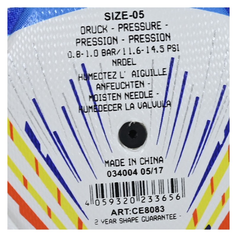 Training Soccer Ball PU No. 5 Symbol Highly Elastic Inflatable