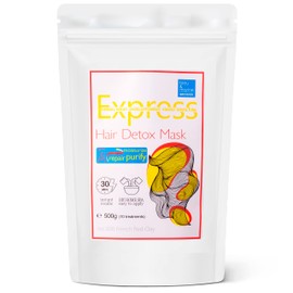 Bio Organic Red Clay Powder 100% Pure & Natural for Hair Care Detox Deep Cleansing. Powdered Clay Shampoo, Soap, Mask & Hair Treatment Natural Anti-Dandruff 500 g