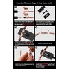 Jecanori 3X Strength Copper Bracelets for Men, Magnetic Bracelets for