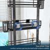 Consumest Over The Door Shower Caddy - 5 Tier Adjustable