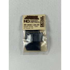 HO Scale Diesel Associates Union Pacific Snoot Nose, 115” Kit #3606 Brand New