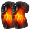 FlareMore Cordless Heated Knee Massager with Vibration, Heated Knee Brace