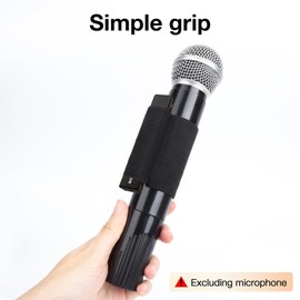 SUNMON Hand Microphone Elastic Sleeve for Sony voice recorder, Elastic Sleeve Accessories Compatible with Sony TX660/Sony TX650, For speech,interview camera, wedding handheld microphone