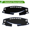 HOPESPANNER Dashboard Cover for Lexus ES350 ES300h 2013-2018 Non-Slip Interior