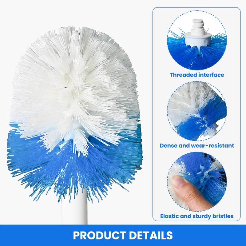 2 Pack Good Grips Toilet Brush Replacement Head for OXO