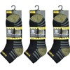 OnlyBee 3 Pairs of Mens Heavy Duty Hard Wearing Fully