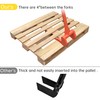 Upgrade ZOOKASEA Pallet Buster 50" with Handle, Heavy Duty Deck