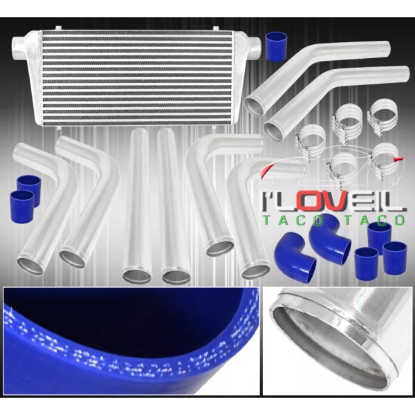 Ilovetacotaco 3.0" Diy Piping Pipe Kit + Turbo Intercooler +