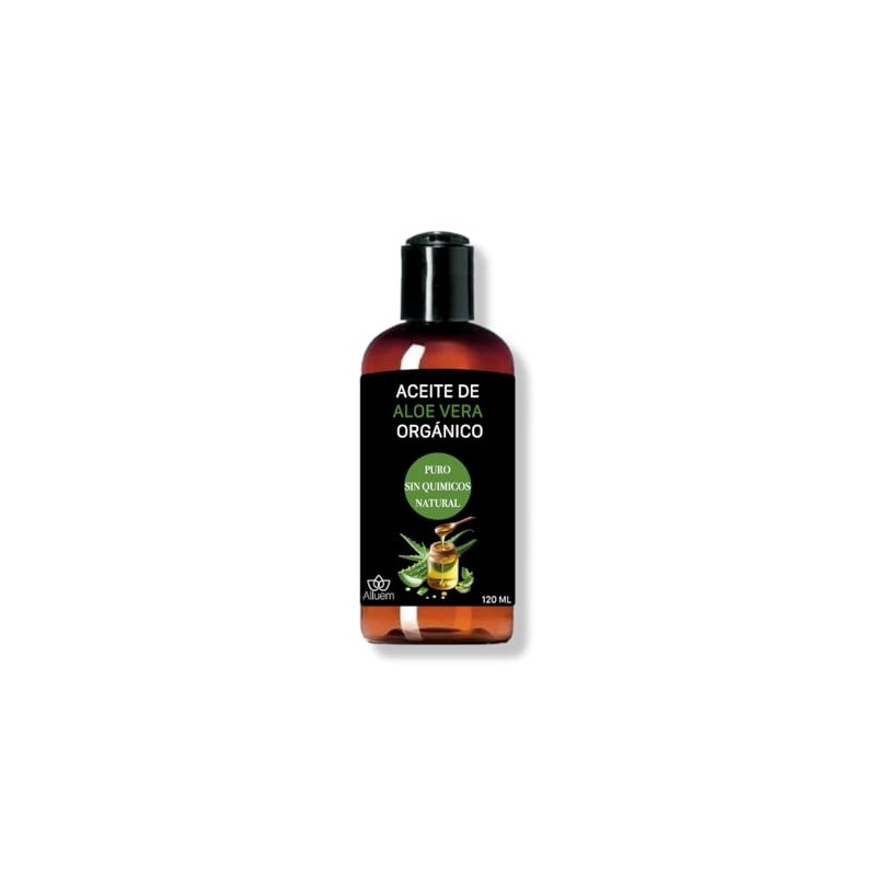 Aceite Corporal de Aloe Vera Orgánico, 120 ml