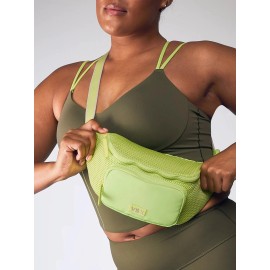 Victoria's Secret VSX Belt Bag Adjustable Waist Strap Sparkling Lime One Size