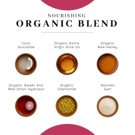 VanMan Sweet Onion Shampoo – 8 oz Glass Bottle – Gentle Cleanser with Organic Olive Oil, Honey & Chamomile – Nourishing Hair Wash for All Types – Healthy, Fuller-Looking Hair – No Onion Scent