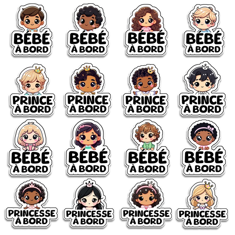 French Prince Sticker 2