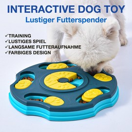 AnnonPet® Interactive Toy for Puppies and Large Dogs - Mental Stimulation, Reduce Boredom, Improve Behavior, Physical Exercise - Fun and Durable Power Supply