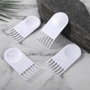4 PCS Vegetable Chopper Cleaning Tools, Plastic Kitchen Cleaning Comb