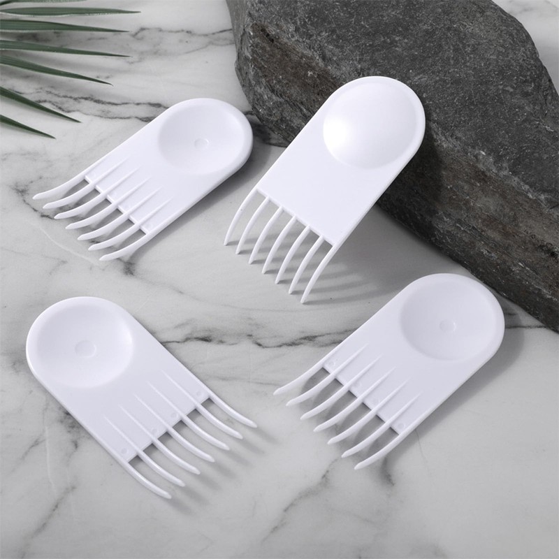 4 PCS Vegetable Chopper Cleaning Tools, Plastic Kitchen Cleaning Comb