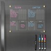 Magnetic Acrylic Chore Chart for Fridge with Weekly and Notes